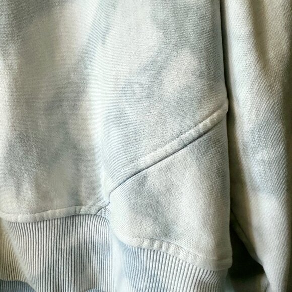 Rag & Bone Tie Dye Sweatshirt Womens M Blue Crewneck Sweater Pullover City Cloud - Picture 5 of 5